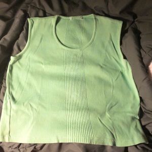 Green Tank Top
